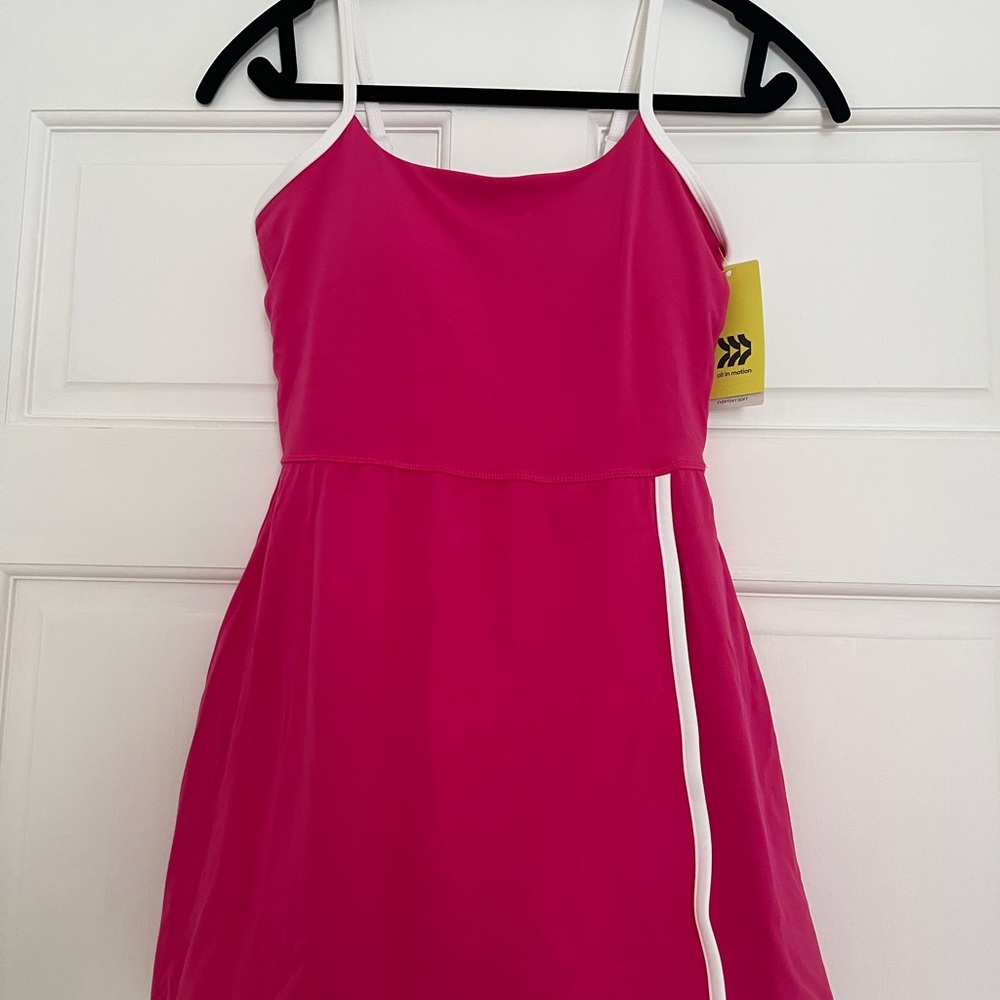 All in Motion Bright Pink Athletic Dress